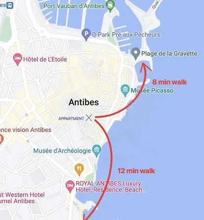 Superbe 2p Mezzanine Au Coeur Du Vieil * אנטיב